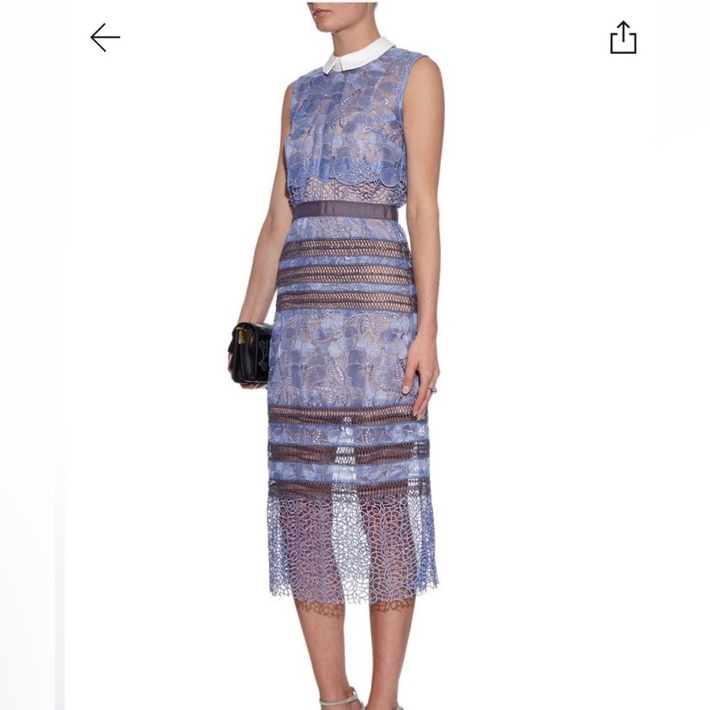Self Portrait Fantasia Lace Dress